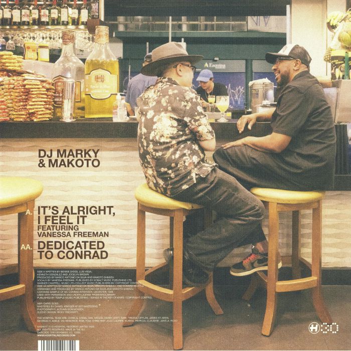 DJ MARKY / MAKOTO - Its Alright I Feel It (12")