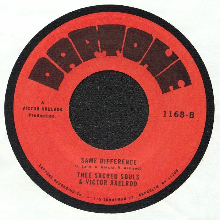 THEE SACRED SOULS / VICTOR AXELROD - One & The Same (7")