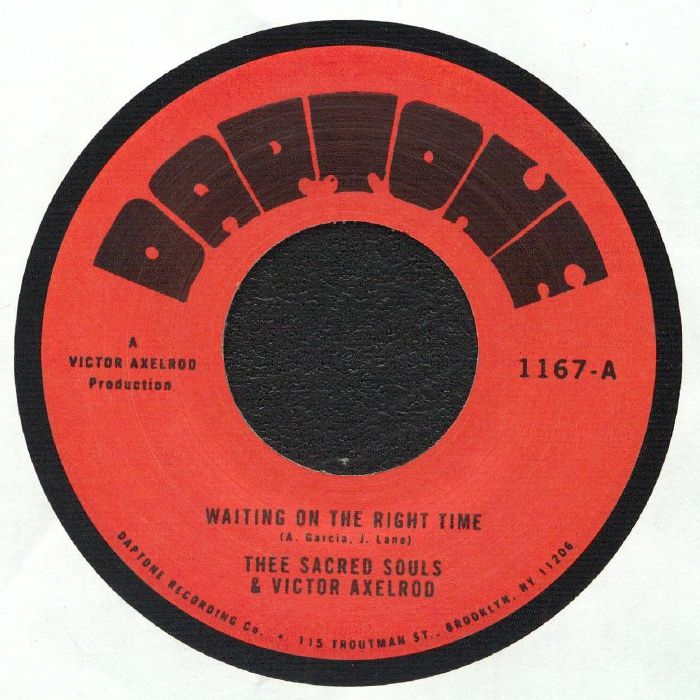 THEE SACRED SOULS / VICTOR AXELROD - Waiting On The Right Time (7")
