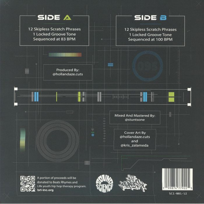 DJ HOLLANDAZE - Crossfade Chronicles (12")