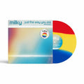 MILKY - Just The Way You Are (limited red, yellow &amp; blue tri-colour stripe vinyl 12")