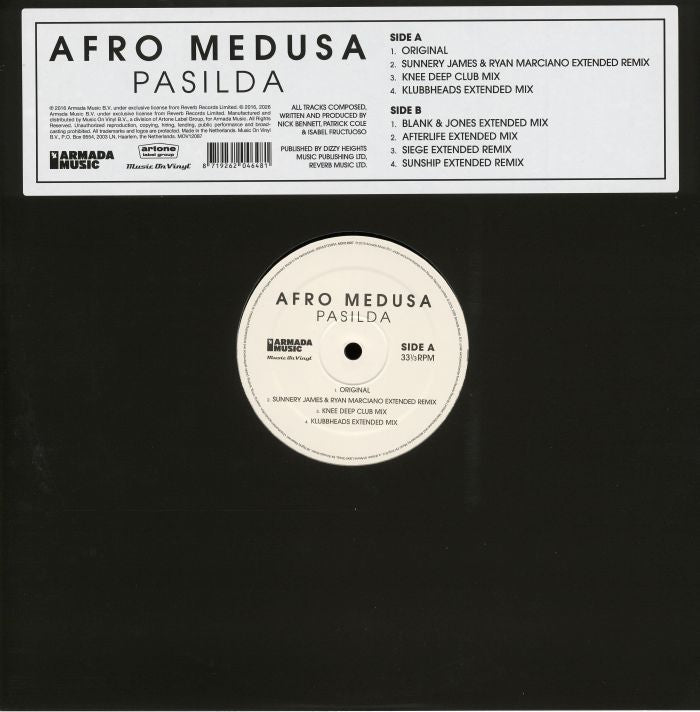 AFRO MEDUSA - Pasilda (reissue) (LP)