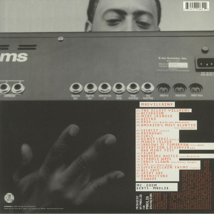 MADVILLAIN aka DOOM & MADLIB - Madvillainy (2xLP