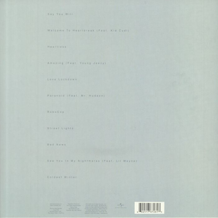 Kanye WEST - 808s & Heartbreak (Deluxe Collectors Set) (trifold 2xLP + CD + poster + booklet)