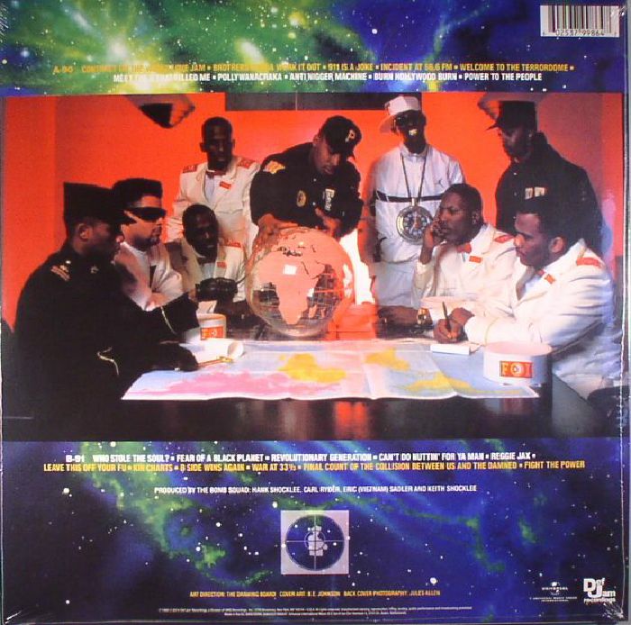 PUBLIC ENEMY - Fear Of A Black Planet (180 gram vinyl LP + MP3 download code)