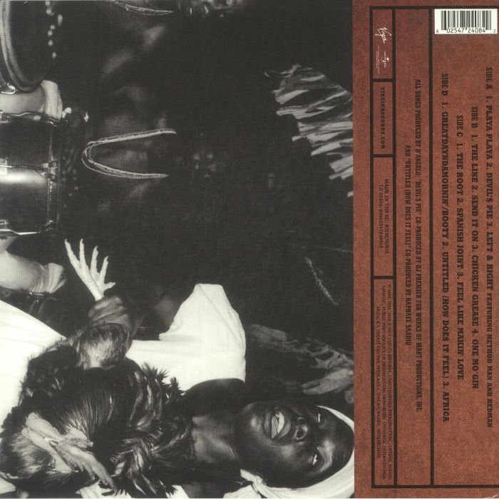 D'ANGELO - Voodoo (reissue) (180 gram vinyl 2xLP)