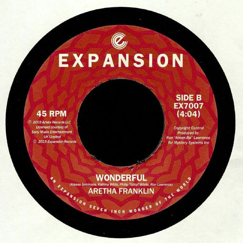 Aretha FRANKLIN - Wonderful (7")