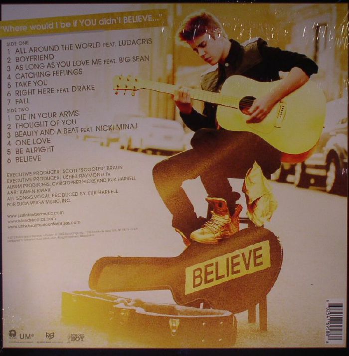 Justin BIEBER - Believe (LP)