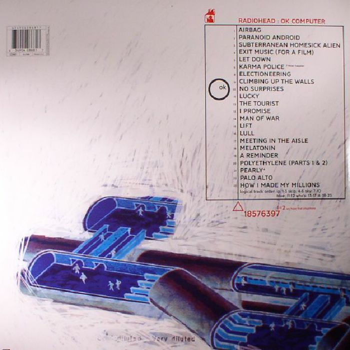 RADIOHEAD - OK Computer OKNOTOK 1997 2017 (gatefold 180 gram vinyl 3xLP)
