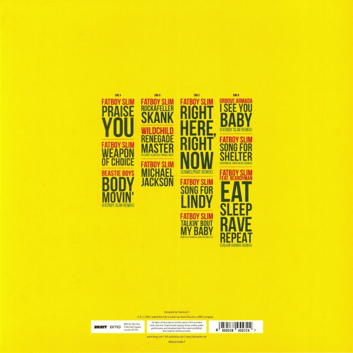 FATBOY SLIM - The Best Of Fatboy Slim (180 gram vinyl 2xLP)