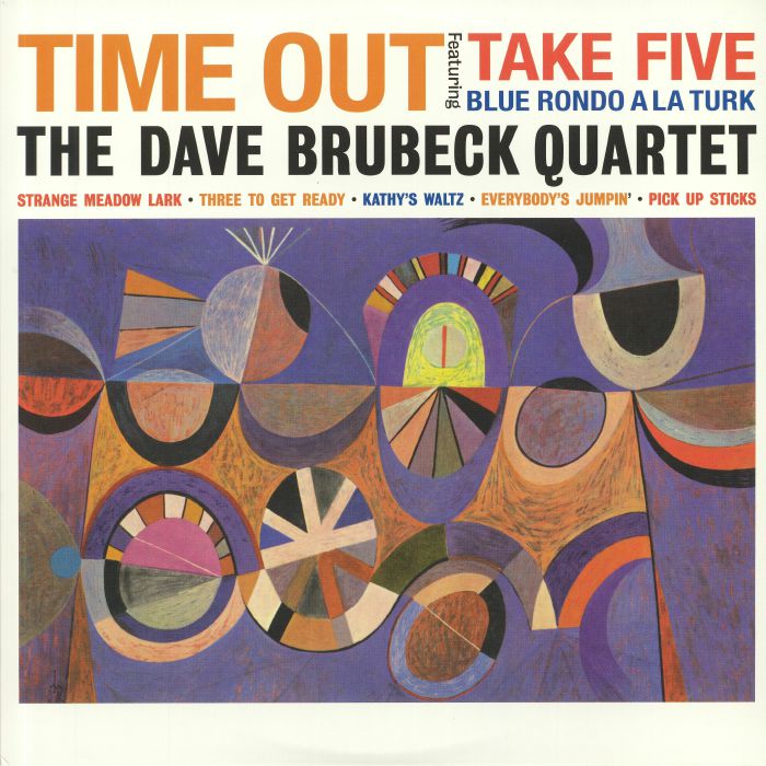 The DAVE BRUBECK QUARTET - Time Out (reissue) (180 gram blue vinyl LP)