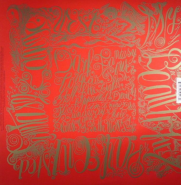 Kanye WEST - My Beautiful Dark Twisted Fantasy (trifold 3xLP + poster + artwork in die-cut sleeve)