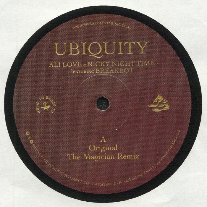 ALI LOVE / NICKY NIGHT TIME feat BREAKBOT - Ubiquity (12")