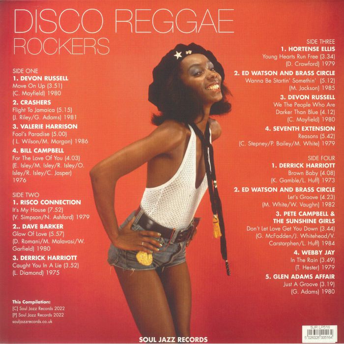 VARIOUS - Disco Reggae Rockers (gatefold 2xLP + MP3 download code)
