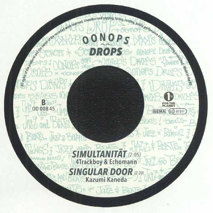 DJ MITSU THE BEATS / 1CO INR / GLUESET / 4TRACKBOY / ECHOMANN / KAZUMI KANEDA - Botmsp Beat2 (7")
