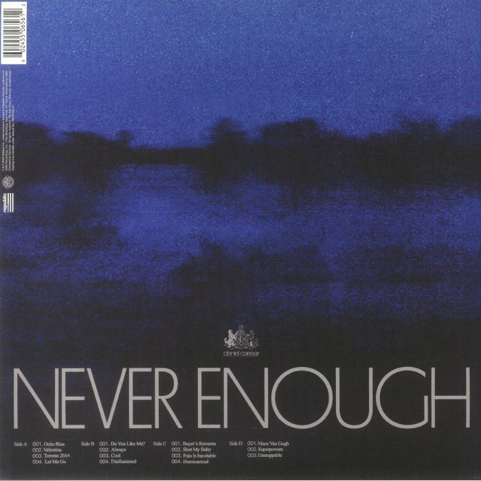 DANIEL CAESAR - Never Enough (gatefold 2xLP)