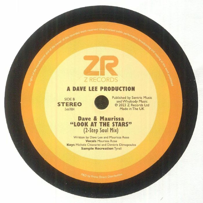 The SUNBURST BAND / DAVE LEE / MAURISSA ROSE - Secret Life Of Us (Special 45 Version) (Record Store Day RSD 2023) (7")