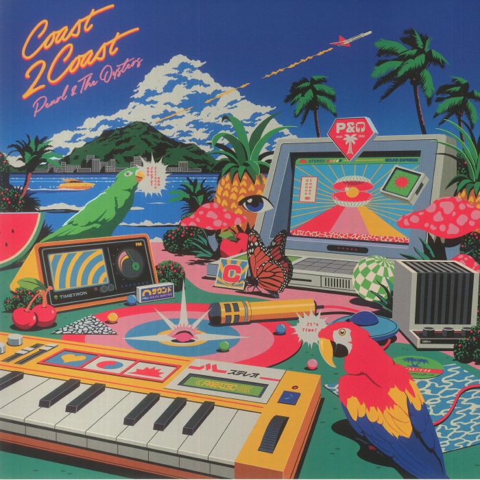 PEARL & THE OYSTERS - Coast 2 Coast (limited translcuent blue vinyl LP)