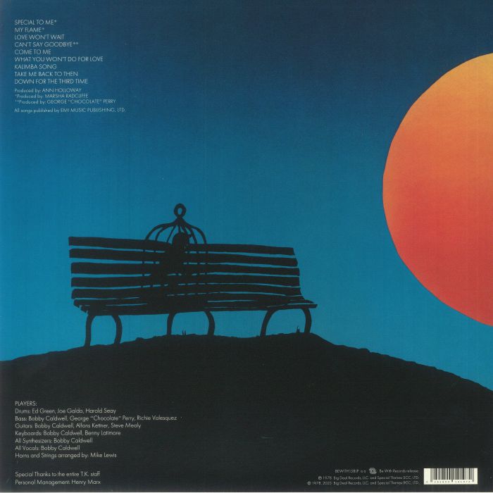 Bobby CALDWELL - Bobby Caldwell (reissue) (LP + insert)