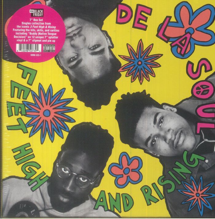 DE LA SOUL - 3 Feet High & Rising (Record Store Day RSD Black Friday 2023) (coloured vinyl 12x7" box set + slipmat)