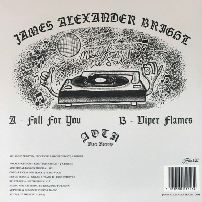 James Alexander BRIGHT - Fall For You (7")