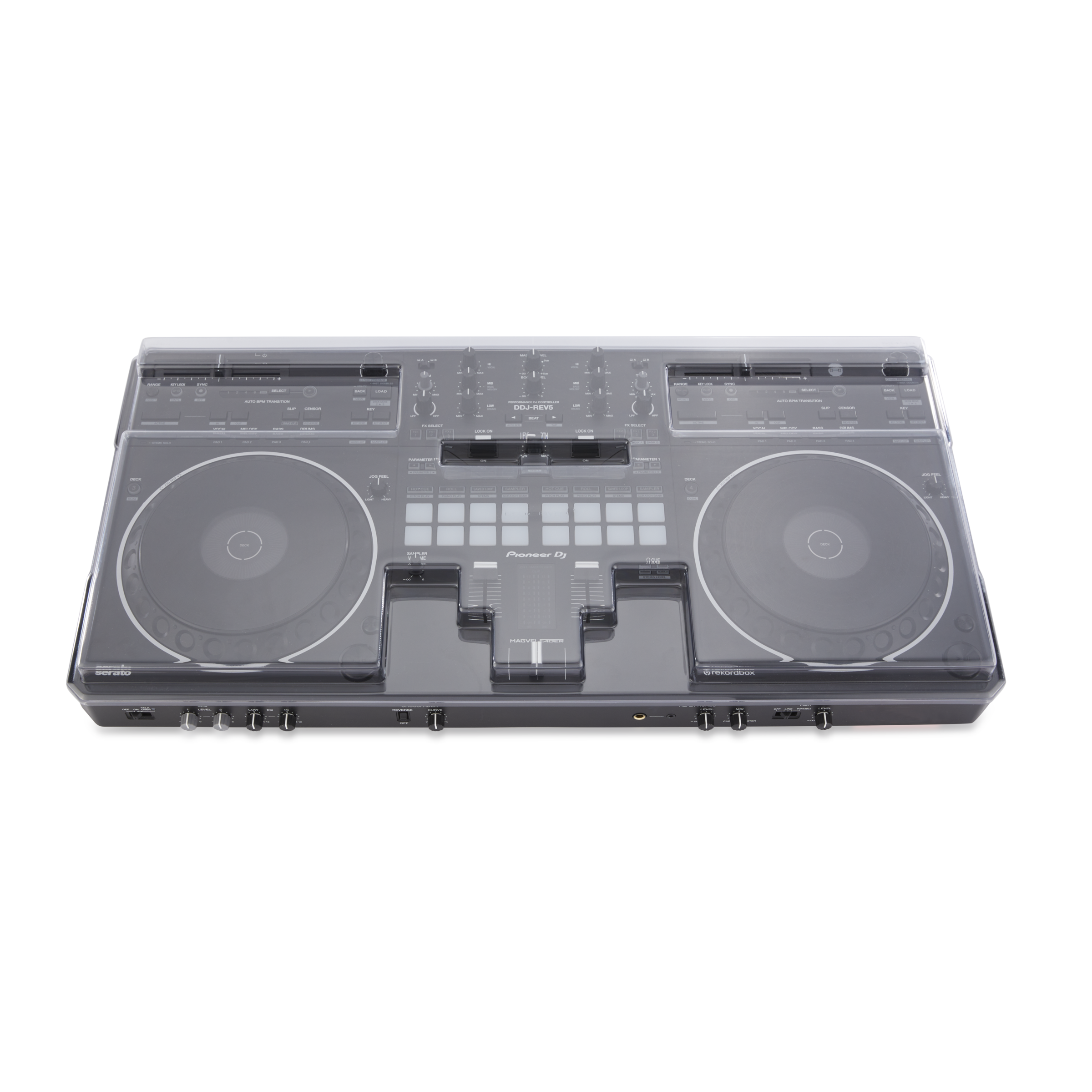 Decksaver Pioneer DJ DDJ-REV5 Dust Cover