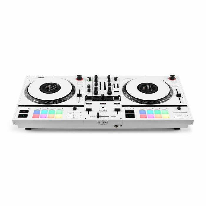 Hercules DJControl Inpulse T7 2-Deck Motorised DJ Controller (white edition)