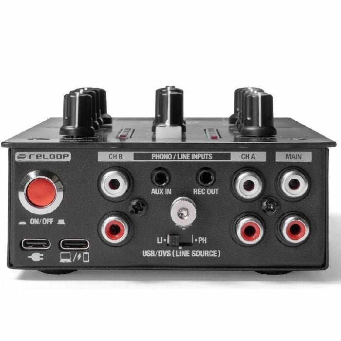Reloop PTB-2 Portable 2+1-Channel DJ Mixer