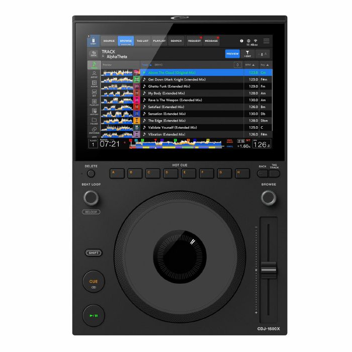 AlphaTheta CDJ-1500X Professional DJ Multi-Player