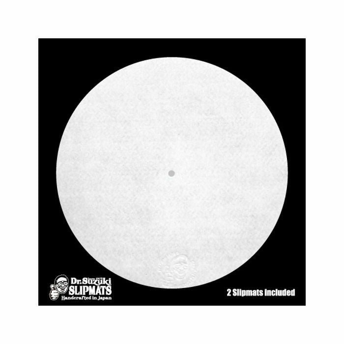 Dr Suzuki Mix Edition 12" Vinyl Record Slipmats (white, pair)