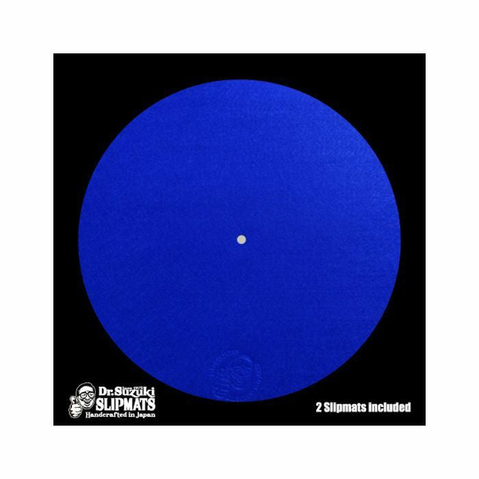 Dr Suzuki Mix Edition 12" Vinyl Record Slipmats (blue, pair) (12" vinyl record slipmats)