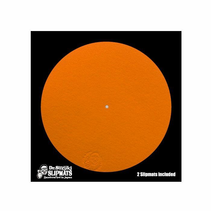 Dr Suzuki Mix Edition Orange 12" Vinyl Record Slipmats (orange, pair) (12" vinyl record slipmats)