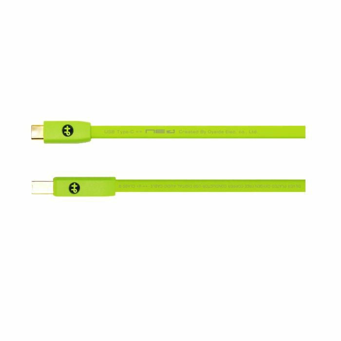 Neo d+ Class B USB-C To USB-B Cable (green, 2.0m)