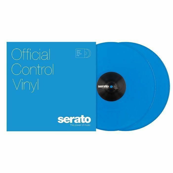 Serato Neon 12" Control Vinyl records (pair, limited edition)