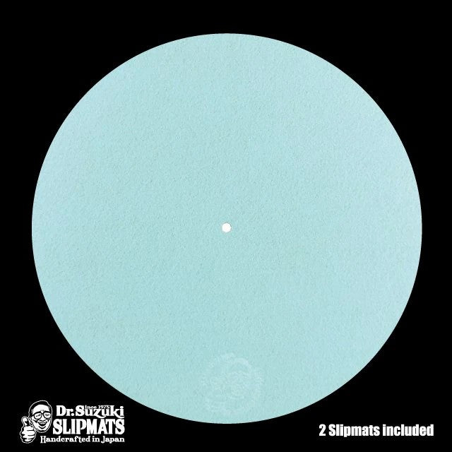 Dr Suzuki Mix Edition Light Blue 12" Vinyl Record Slipmats (pair) (12" vinyl record slipmats)