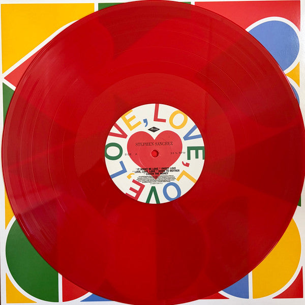 Stephen SANCHEZ - Love Love Love (gatefold 'brick' red vinyl LP)