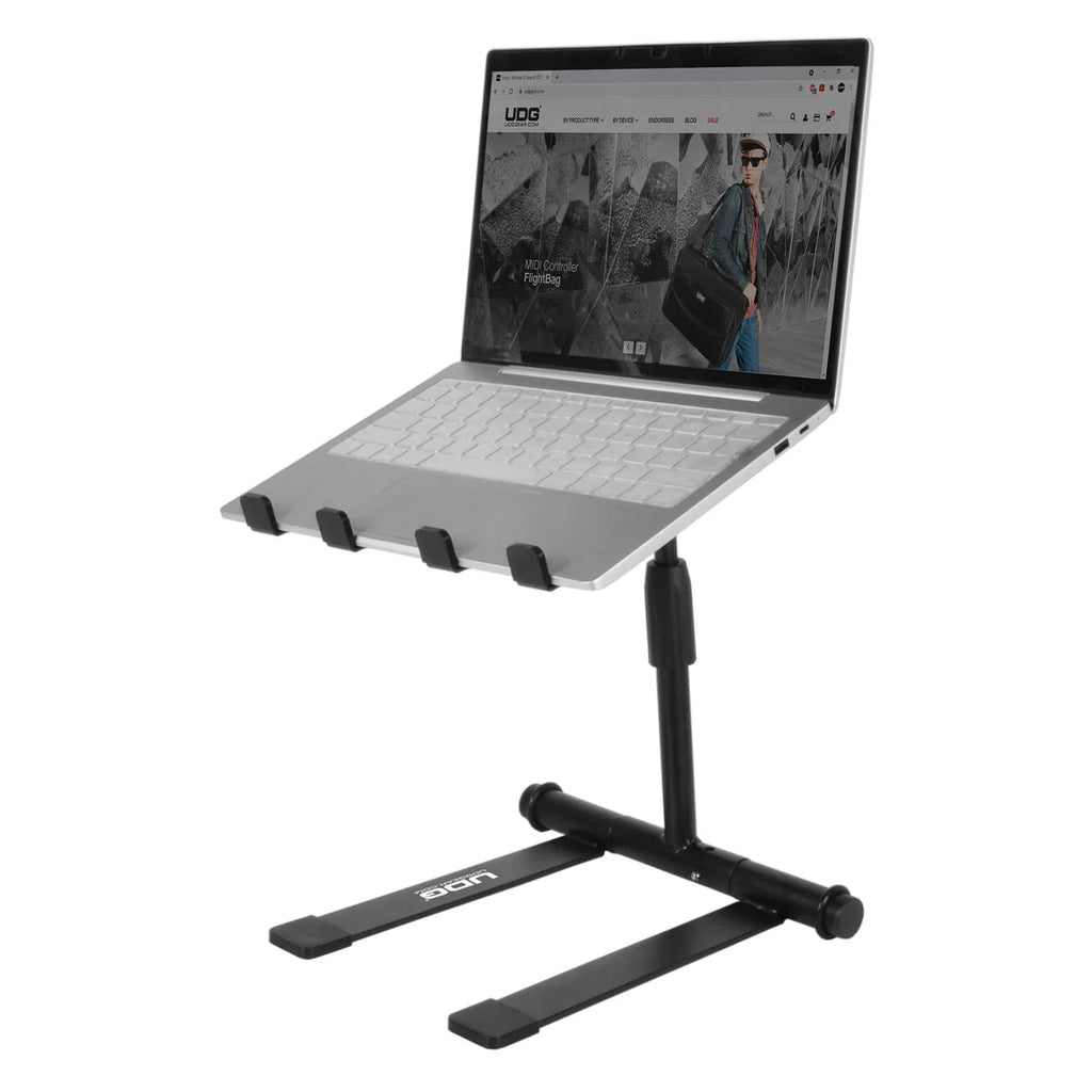 UDG Ultimate Height Adjustable Laptop/DJ Controller/Production Gear Stand (black) (laptop/DJ controller/production gear stand)