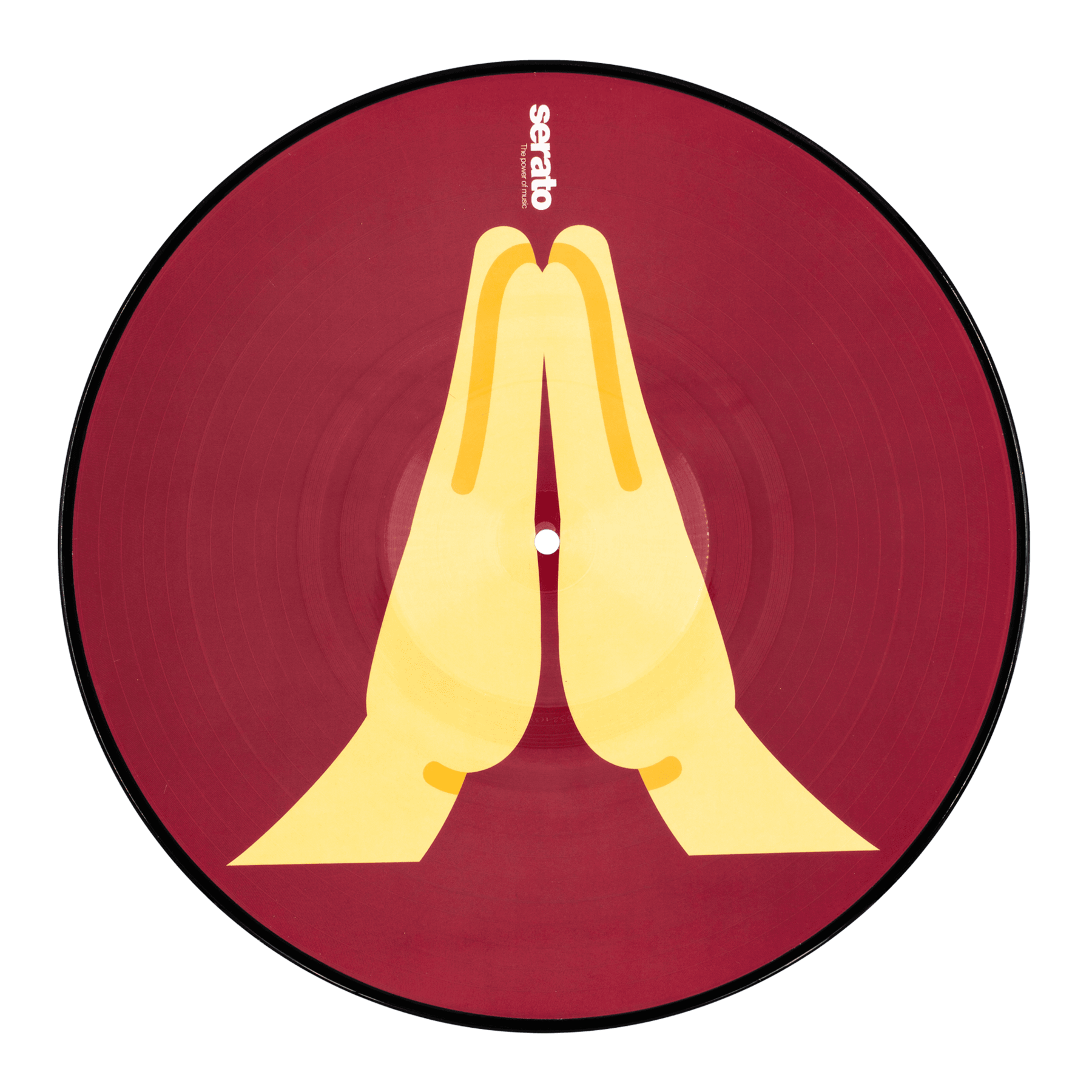 Serato Reversible Emoji Picture Disc 12" Control Vinyl Records (pair)