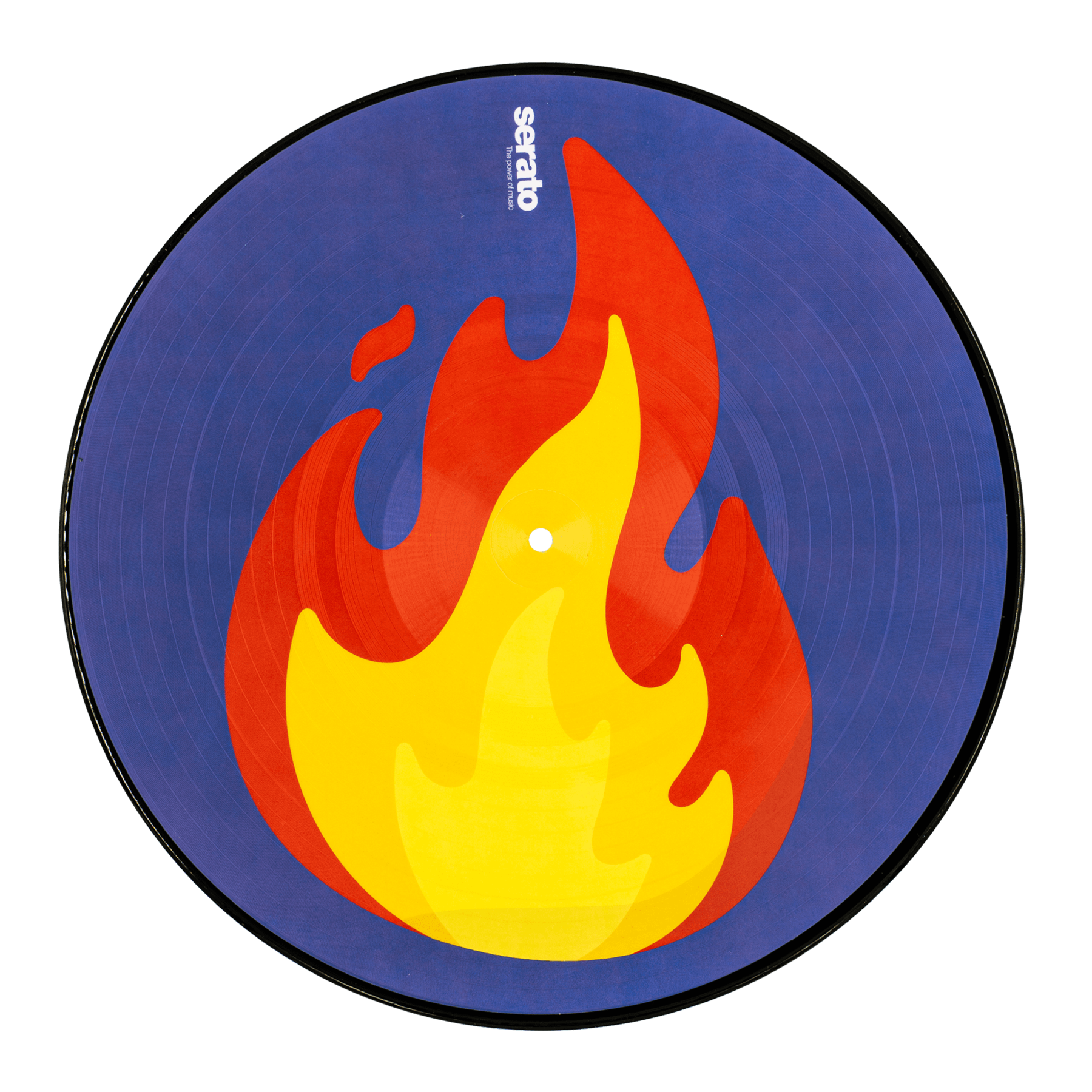Serato Reversible Emoji Picture Disc 12" Control Vinyl Records (pair)