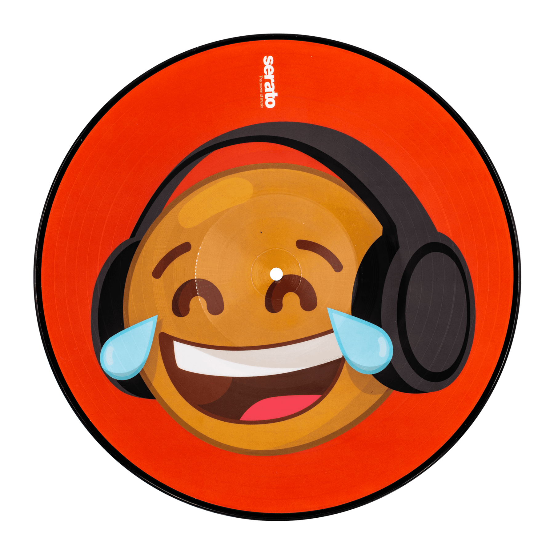 Serato Reversible Emoji Picture Disc 12" Control Vinyl Records (pair)