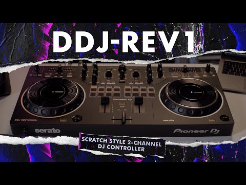 Pioneer DJ DDJ-REV1 Controller for Serato DJ (Black)