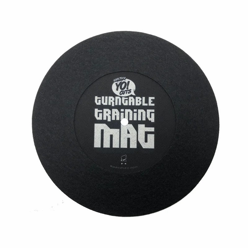 Dr Suzuki 7" Turntable Training Mat Slipmat (black) (slipmat + slipsheets)